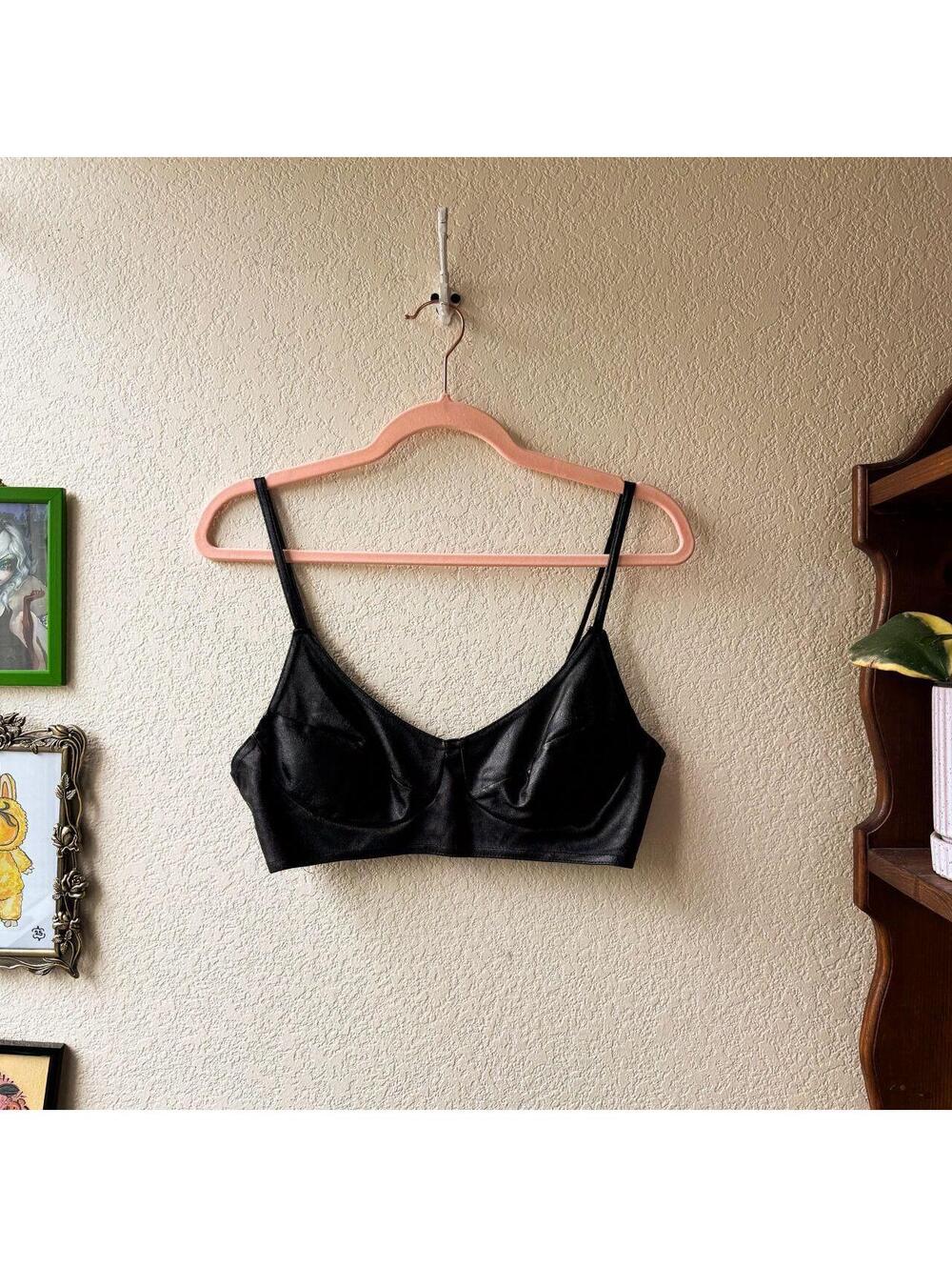 Vintage Women's Morbid Threads Y2K Goth Grunge Whimsygoth Emo Bra Top